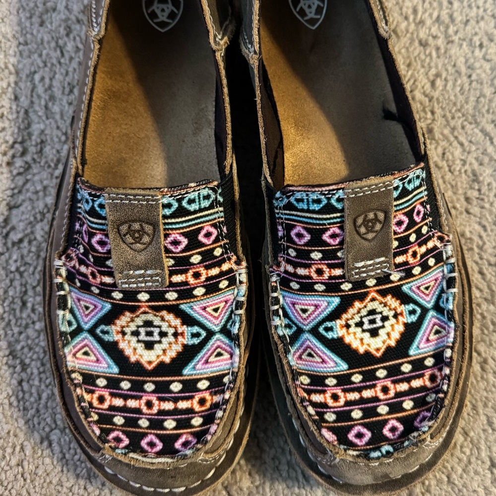 Ariat Women's Cruiser Brown Bomber/Neon Lights